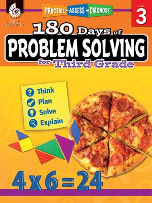 cover image of 180 Days of Problem Solving for Third Grade: Practice, Assess, Diagnose